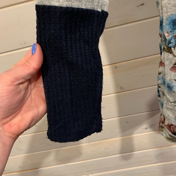 Acting Pro | Floral Cowl Neck Sweater - Picture 2 of 7